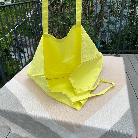 Kate Spade Yellow Cotton Canvas Tote - Picture 4 of 6